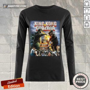 King Kong Vs Godzilla Long-sleeved