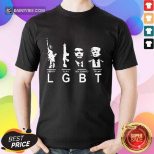 Liberty Guns Bolsonaro Trump LGBT Shirt