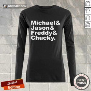 Michael Jason Freddy Chucky Long-sleeved