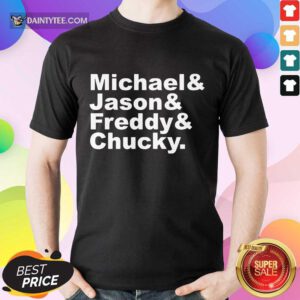 Michael Jason Freddy Chucky Shirt