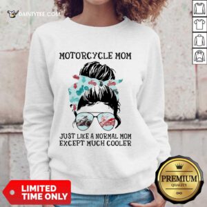 Motorcycle Bun Mom Sweater