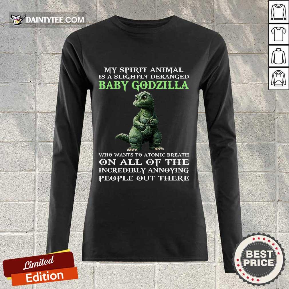My Spirit Animal Baby Godzilla Long-sleeved My Spirit Animal Baby Godzilla Long-sleeved