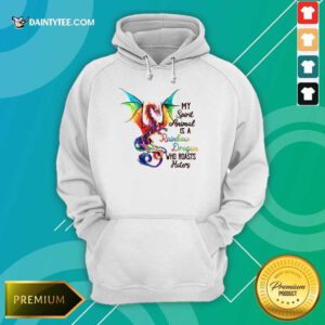 My Spirit Animal Rainbow Dragon Hoodie