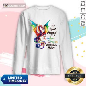 My Spirit Animal Rainbow Dragon Long-sleeved