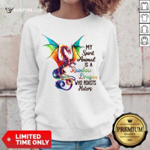 My Spirit Animal Rainbow Dragon Sweater