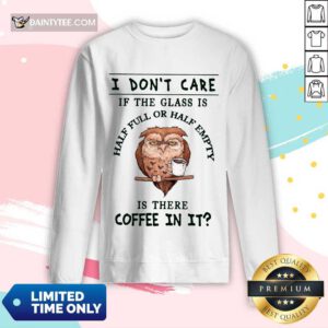 Owl Is There Coffee In It Long-sleeved