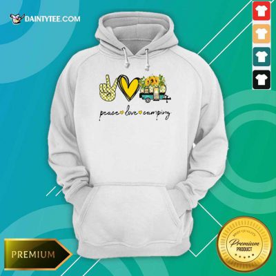 Peace Love Camping Hoodie