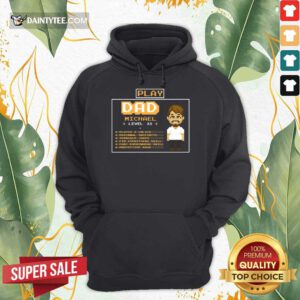 Playing Game Father Character Customize Hoodie