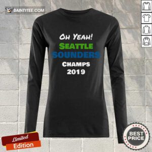 Seattle Sounders Champs 2019 Long-sleeved