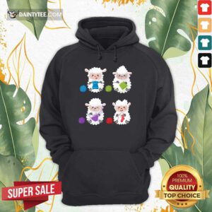 Sheep Knitting Lover Hoodie