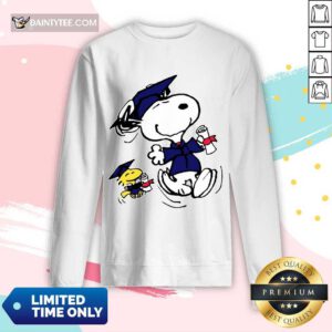 Snoopy And Graduation Long-sleeved