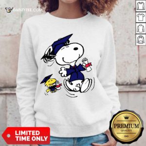 Snoopy And Graduation Sweater