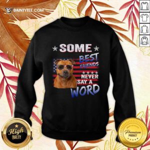 Staffordshire Best Friends Never Say A Word Sweater
