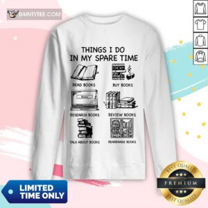 Things I Do In My Spare Time Books Long-sleeved