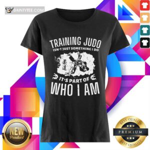 Training Judo Who I Am Ladies Tee