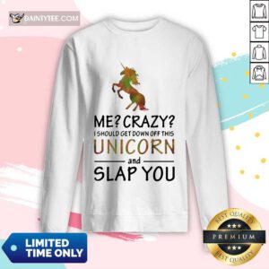 Unicorn And Slap You Long-sleeved