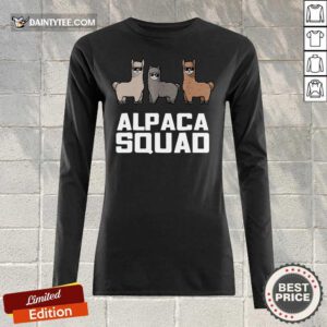 Alpaca Squad Long-sleeved