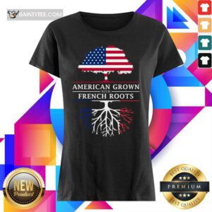 American Grown French Roots Ladies Tee