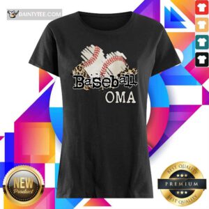 Baseball Oma Ladies Tee