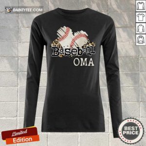Baseball Oma Long-sleeved