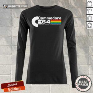 Commodore 64 The Personal Computer Long-sleeved