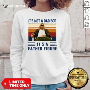 Fat Thor It's Not A Dad Bod Its A Father Figure Vintage Sweater