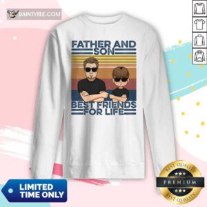 Father And Son Best Friends For Life Long-sleeved