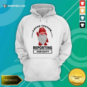 Gnome Lefse Tester Reporting For Duty Hoodie