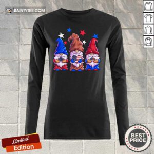 Gnomes Happy Independence Day Long-sleeved