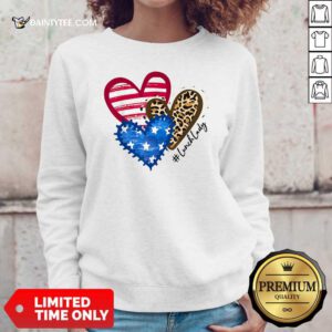 Heart USA Leopard Lunch Lady Sweater