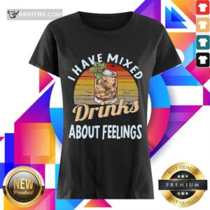 I Have Mixed Drinks Bartender Ladies Tee