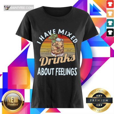 I Have Mixed Drinks Bartender Ladies Tee