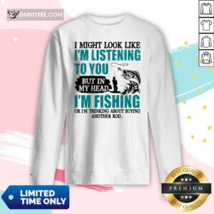 In My Head I'm Fishing Long-sleeved
