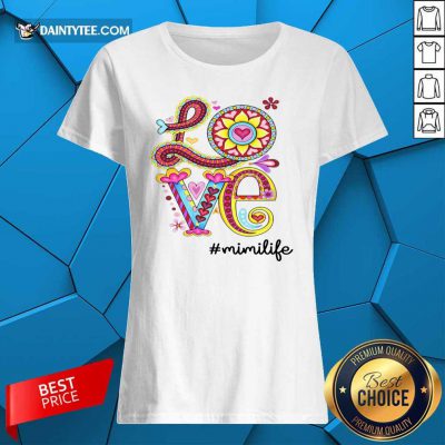 Love Mimi Life Hippie Ladies Tee