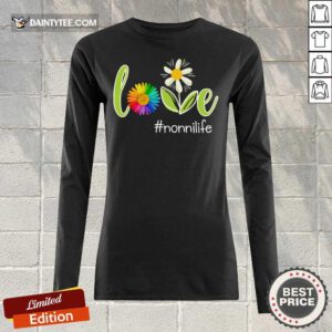 Love Nonni Life Flower Artistry Long-sleeved