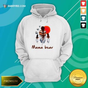 Mama Bear Native American Hoodie