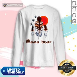 Mama Bear Native American Long-sleeved