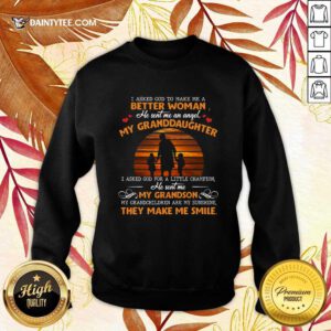 My Granddaughter My Grandson Smile Sweater