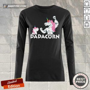 Nice Unicorns Dadacorn Long-sleeved
