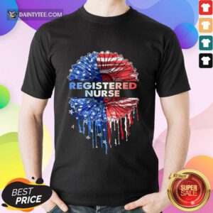 Registered Nurse American Flag Shirt