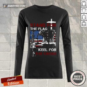 Stand For The Flag Keel For The Cross Long-sleeved