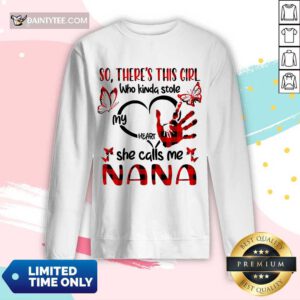 There This Girl She Call Me Nana Long-sleeved