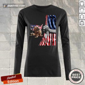 Veteran DD214 American Flag Long-sleeved