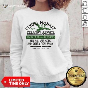 Flying Monkey Delivery Service Sweatshirt