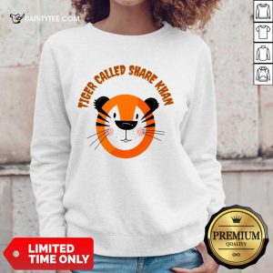 Tiger Called Sharekhan Sweatshirt