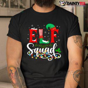 Elf Squad Christmas Matching Family Shirt