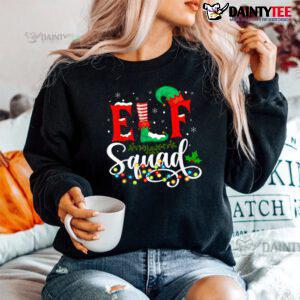 Elf Squad Christmas Matching Family Shirt