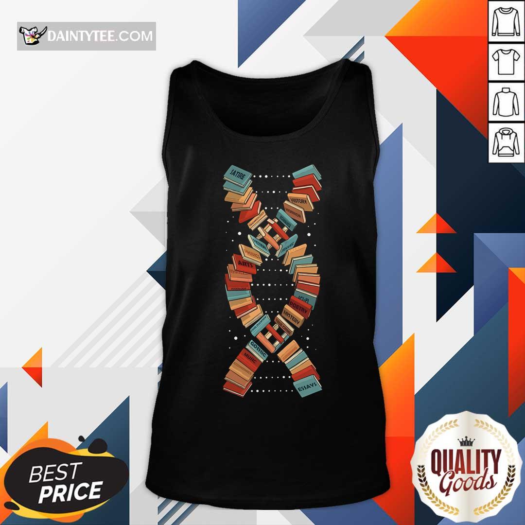 Awesome Books DNA Tank-top