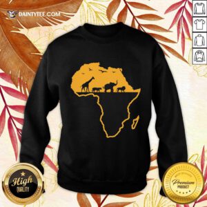 Awesome Africa Safari African Wild Animals Environment National Park Sweater
