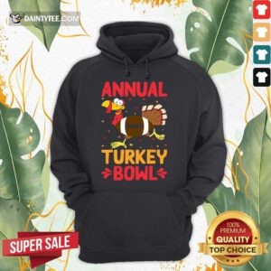 Awesome Annual Turkey Bowl Funny Thanksgiving Hoodie